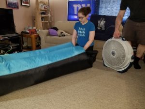 Lougnee Inflatable Lounger Review - Tina Bs World