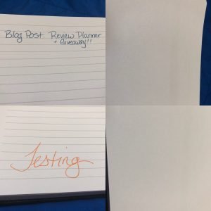 Inkberry Planner Review Giveaway - Tina Bs World