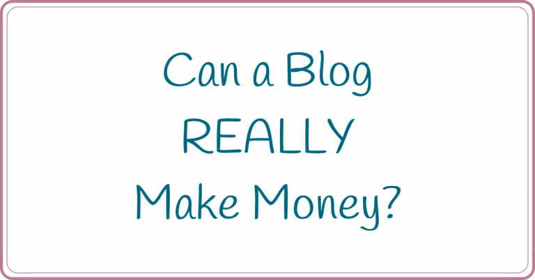 can a blog really make money