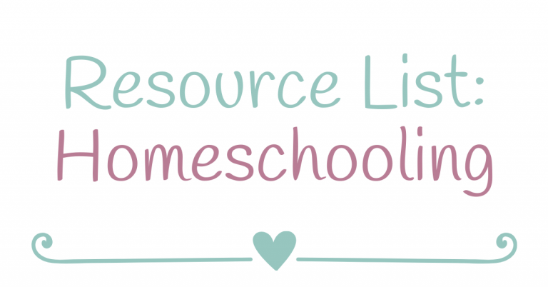 Homeschool Resources